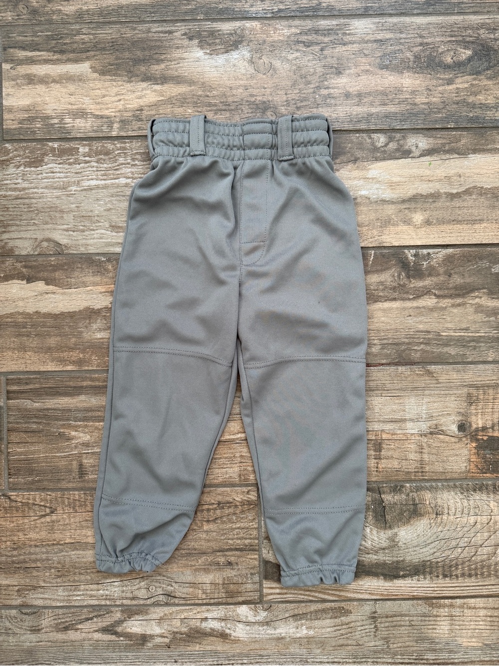 Kids Gray Elastic Waist Athletic Bottoms baseball pants Rawlings